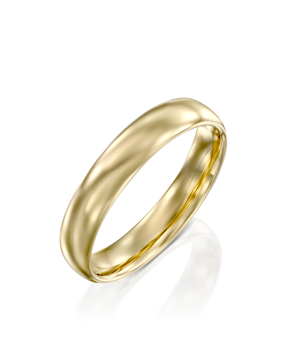 Jessie Gold Wedding Band - 4mm