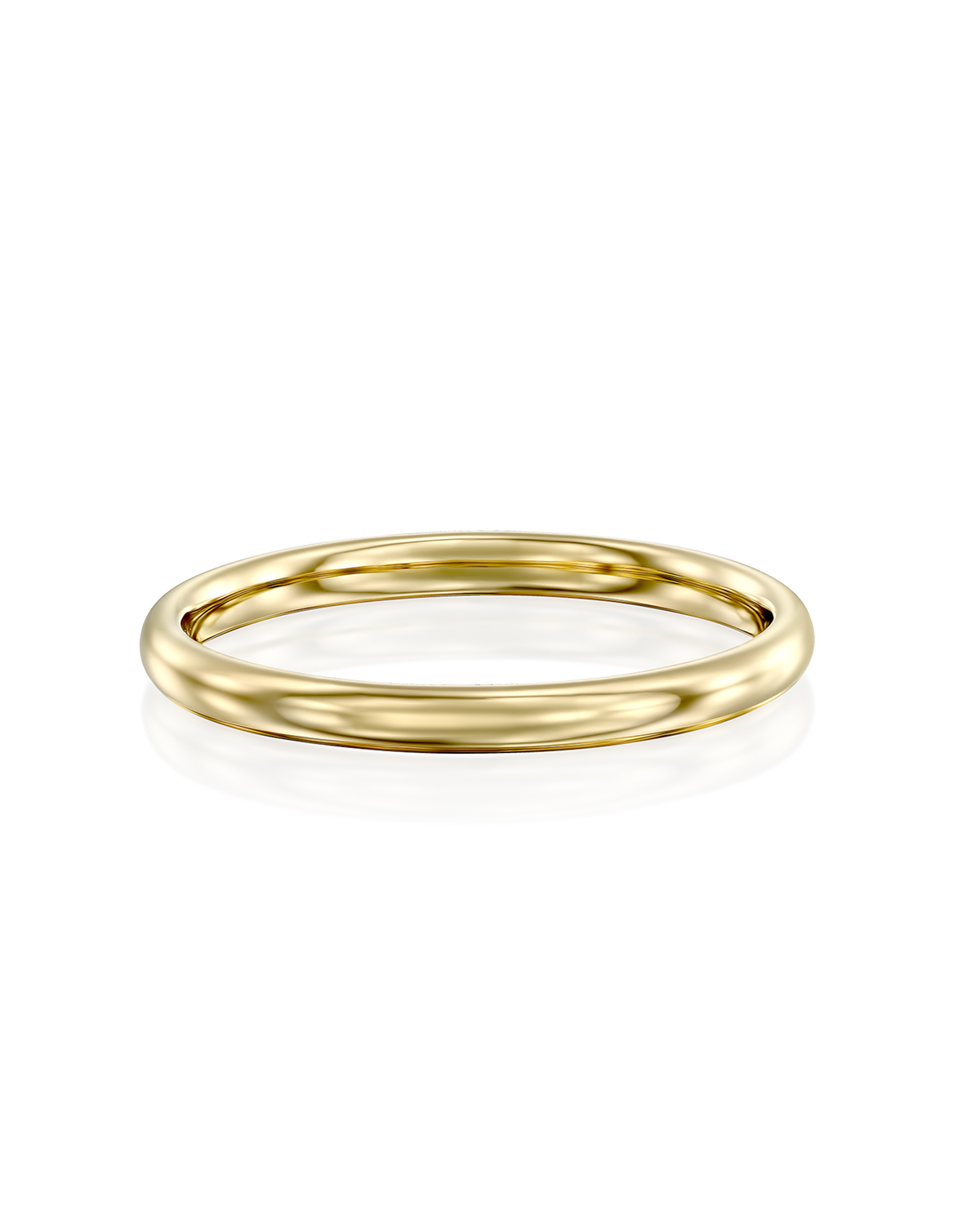 Jessie Gold Wedding Band - 2mm