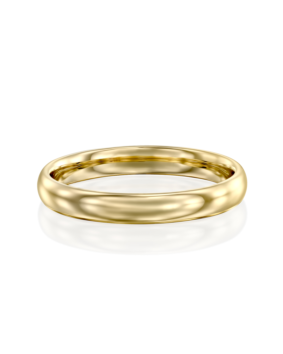 Jessie Gold Wedding Band - 3mm