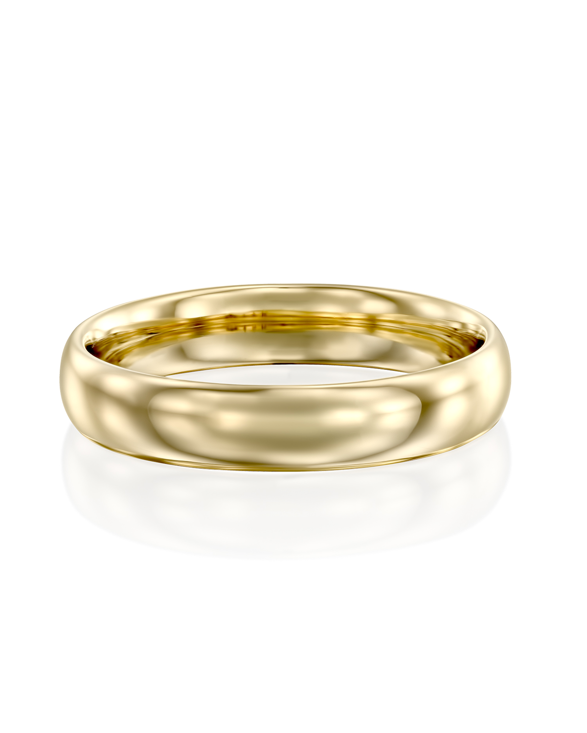 Jessie Gold Wedding Band - 4mm