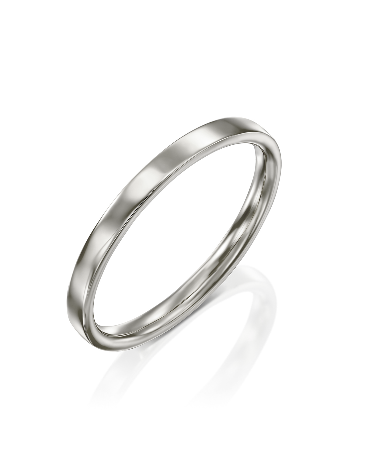 Frankie Gold Wedding Band - 2mm