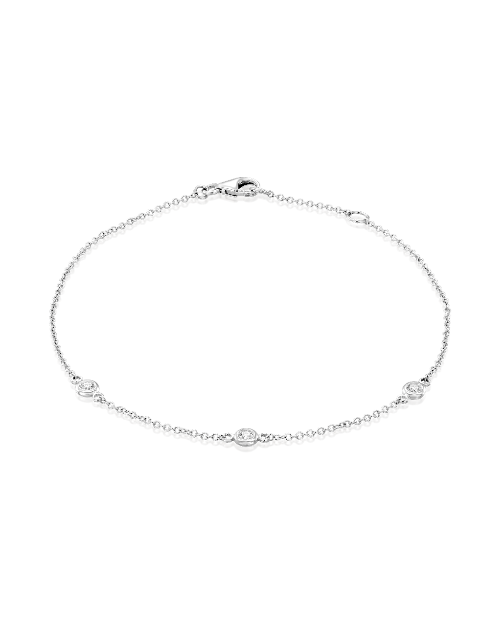 Alex Gold Bracelet White Diamonds