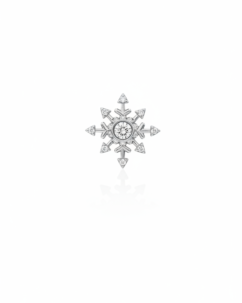 Elsa White Diamonds Earring