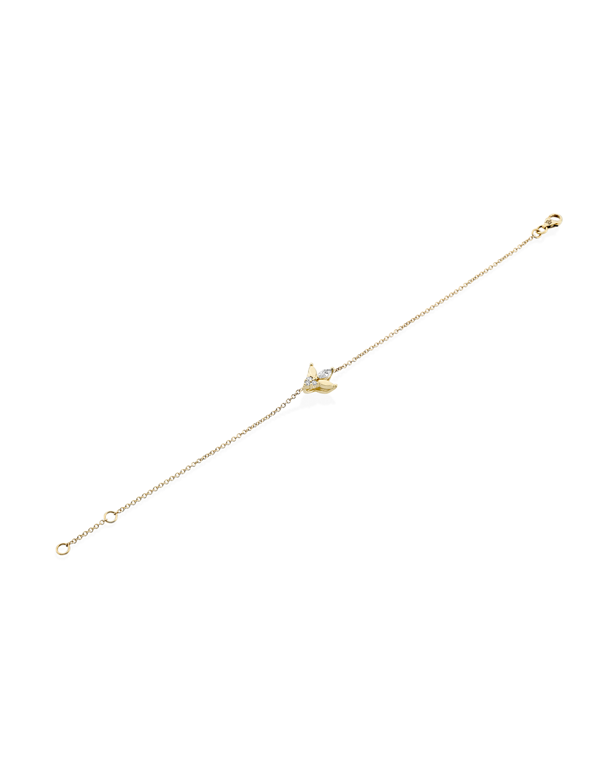 Jeanne poisson bracelet diamond