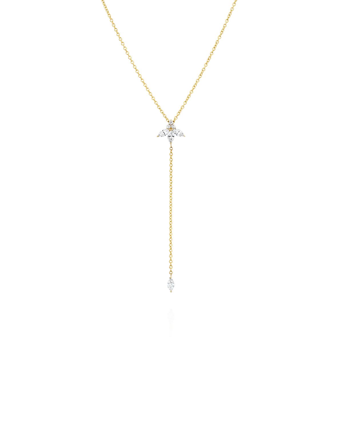 Jeanne Poisson Necklace with Tie