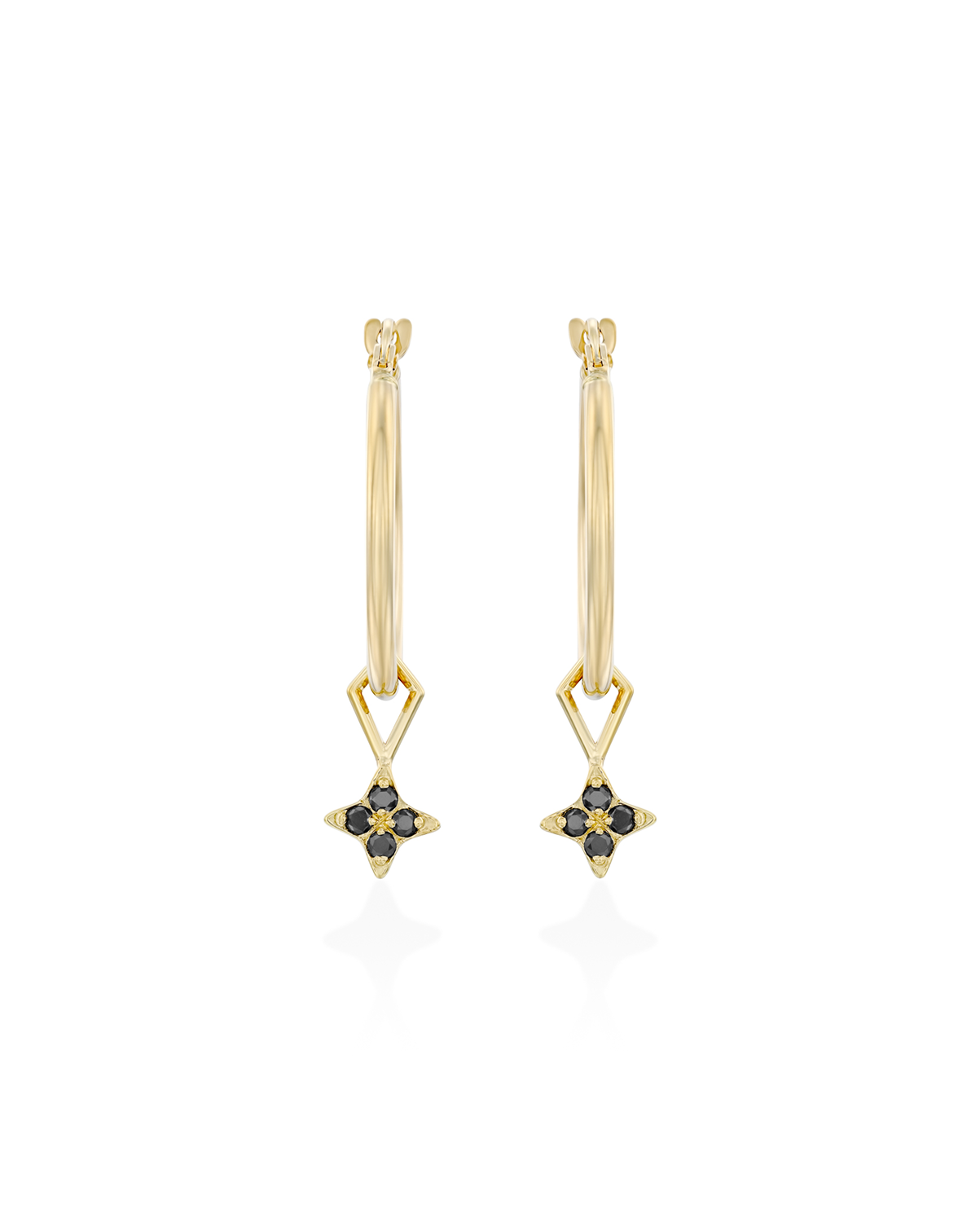 Venus charm black diamonds