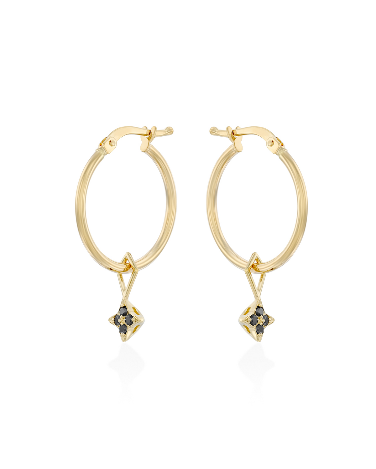 Venus charm black diamonds