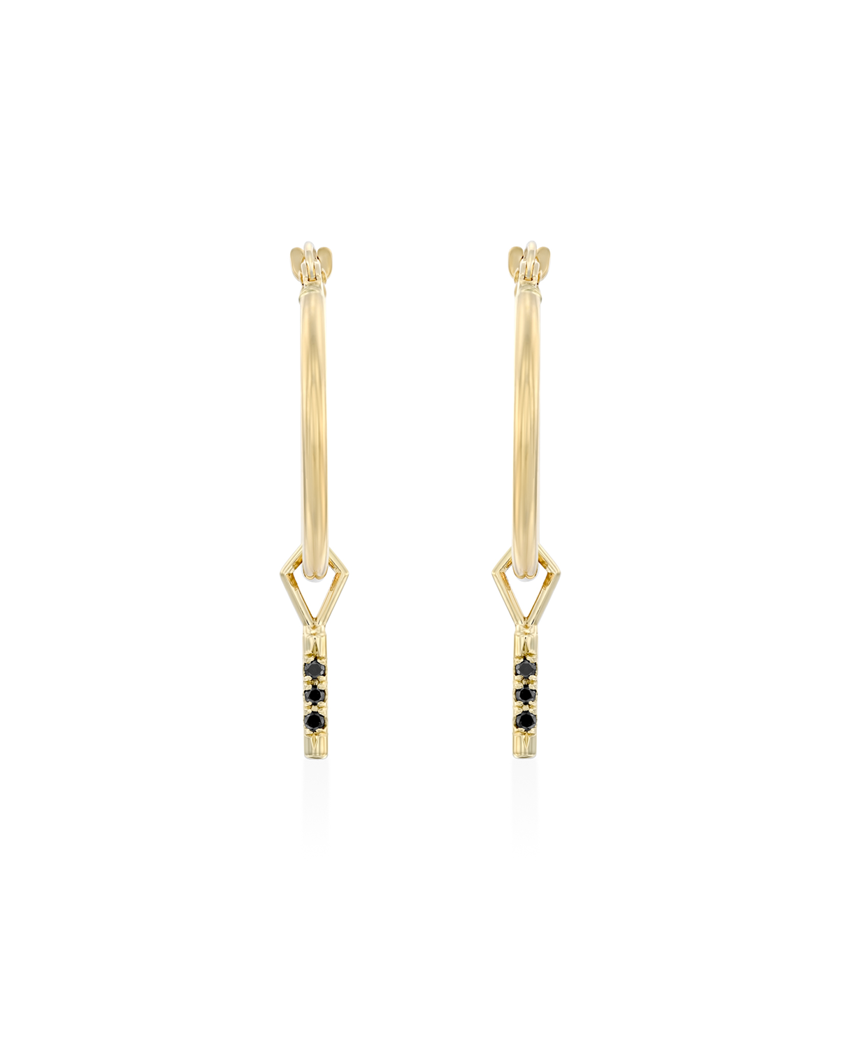 Valerie charm black diamonds