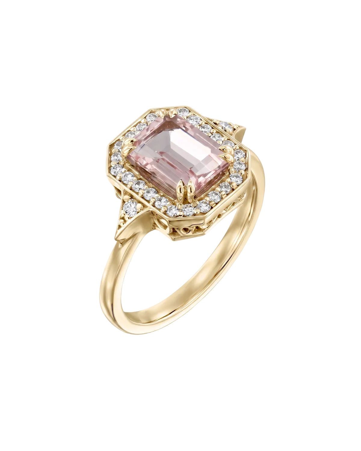 Katerina Ring With Morganite