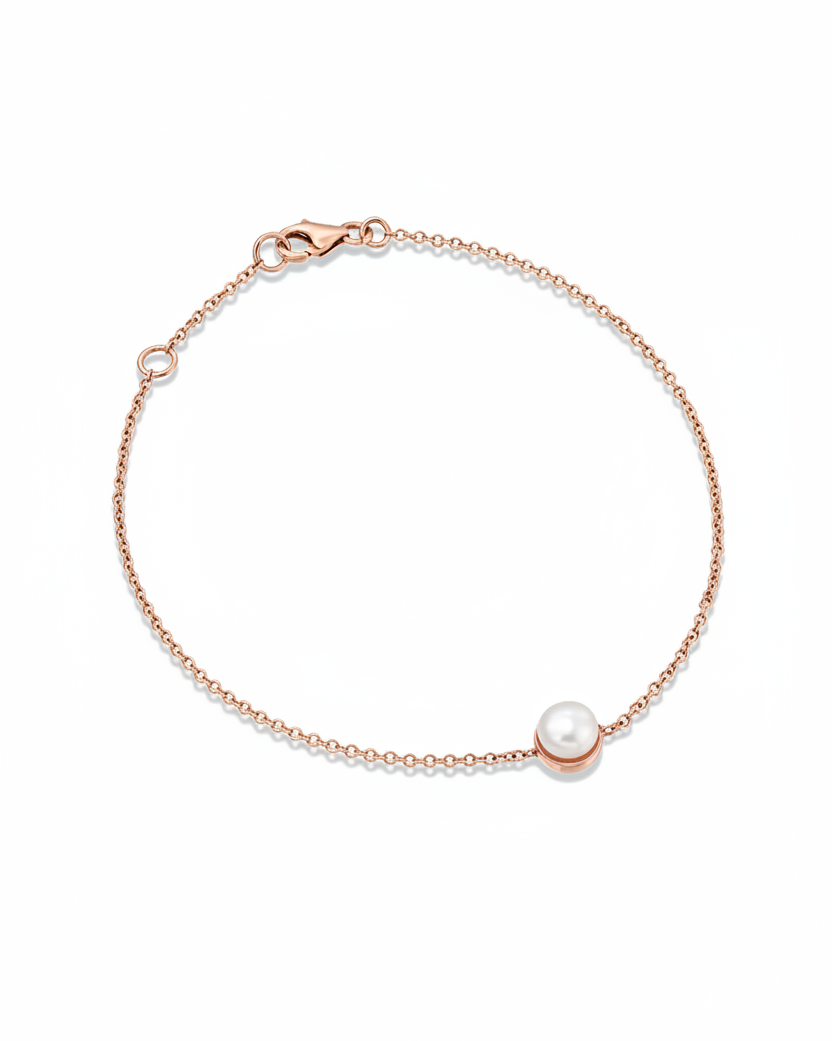 Scarlett Bracelet pearl only