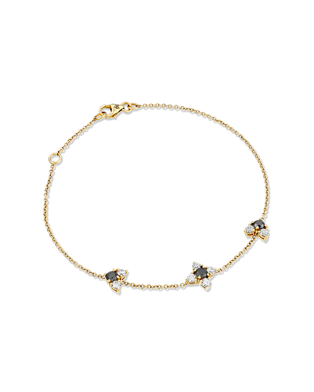 Judith Gold Bracelet Black & White Diamonds