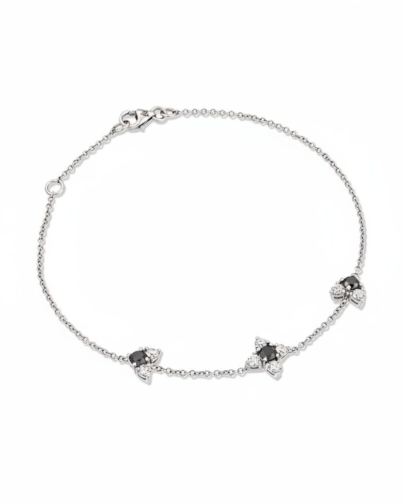 Judith Gold Bracelet Black & White Diamonds