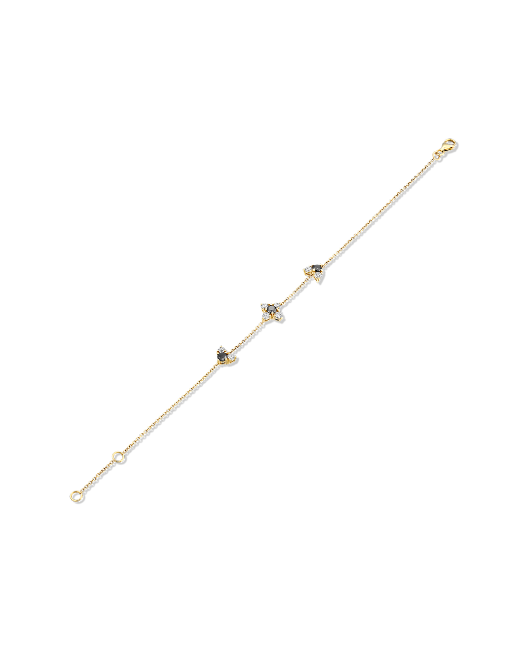 Judith Gold Bracelet Black & White Diamonds
