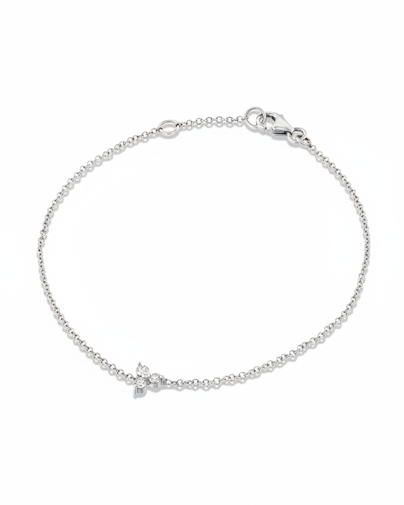 Grace Bracelet With White Diamonds