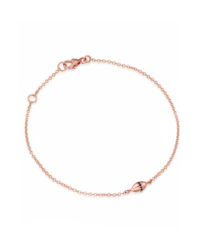 Coco Encrusted Bracelet Black Diamonds