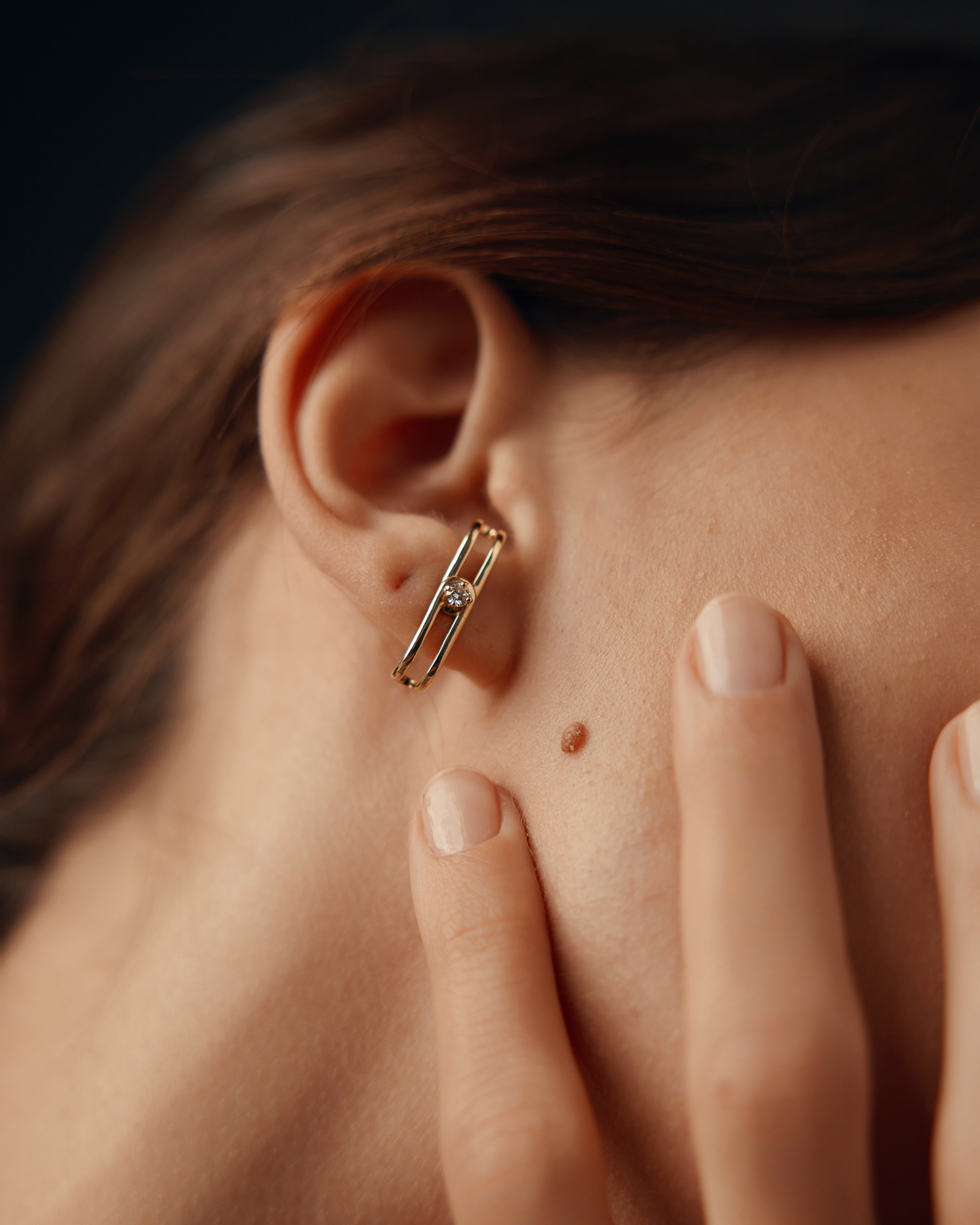 Earring 10 - White Diamond