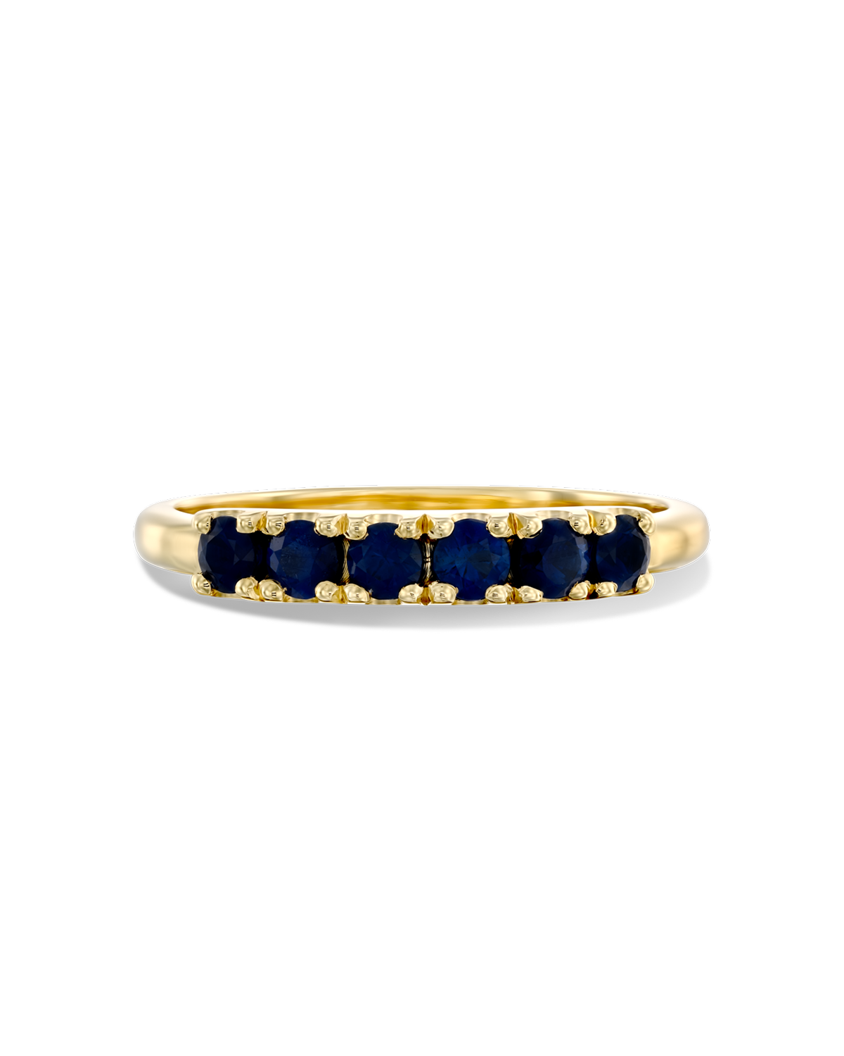 Medium Candy Gold Ring sapphire