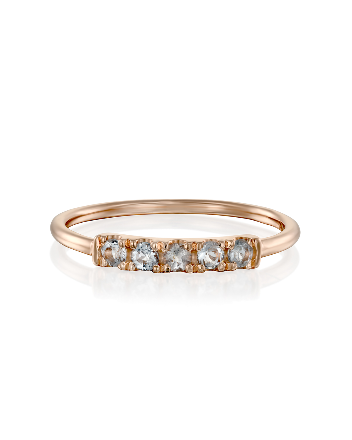 Candy Ring with aquamarine