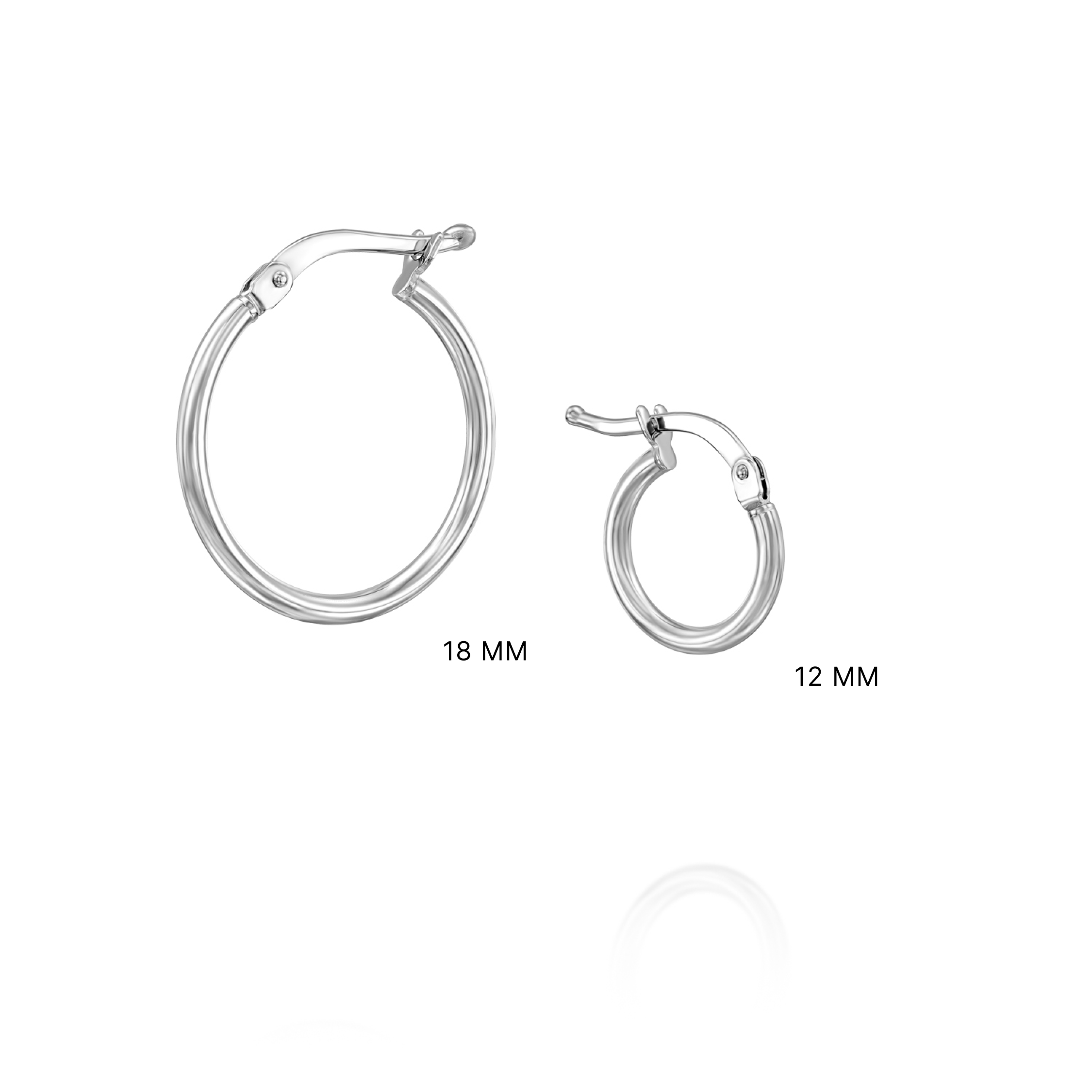 Whitney Gold Hoop Earring