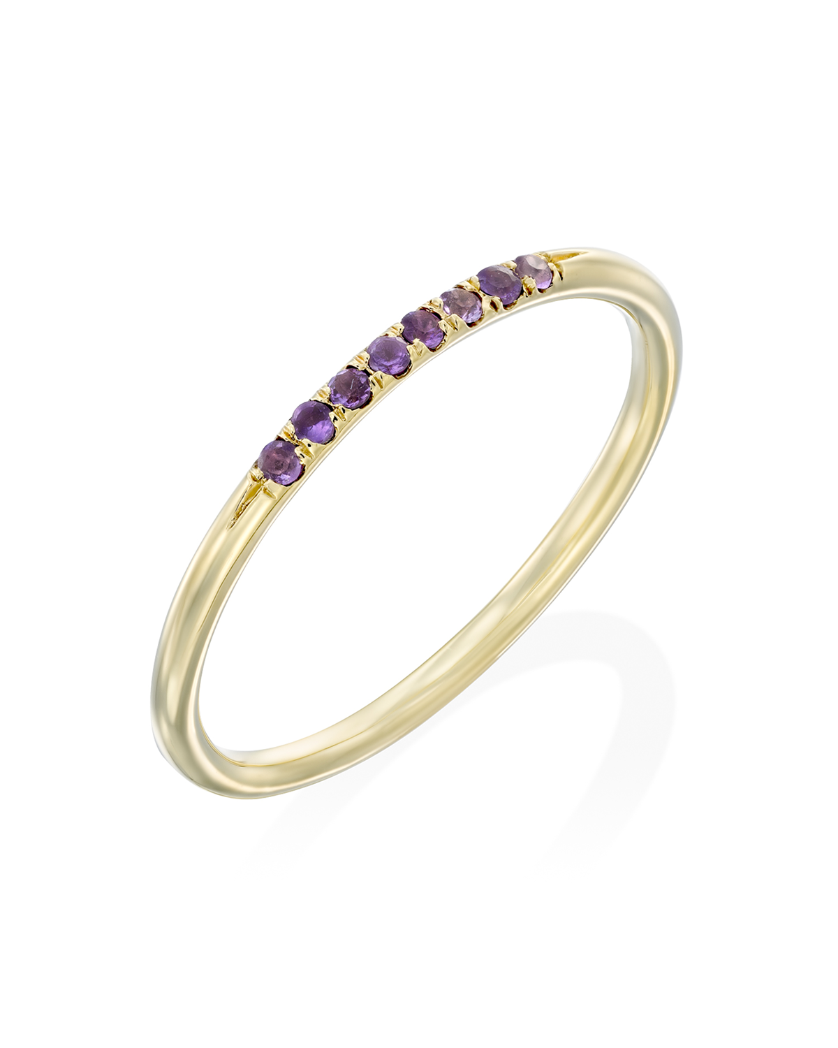 Kelly ring with Amethyst