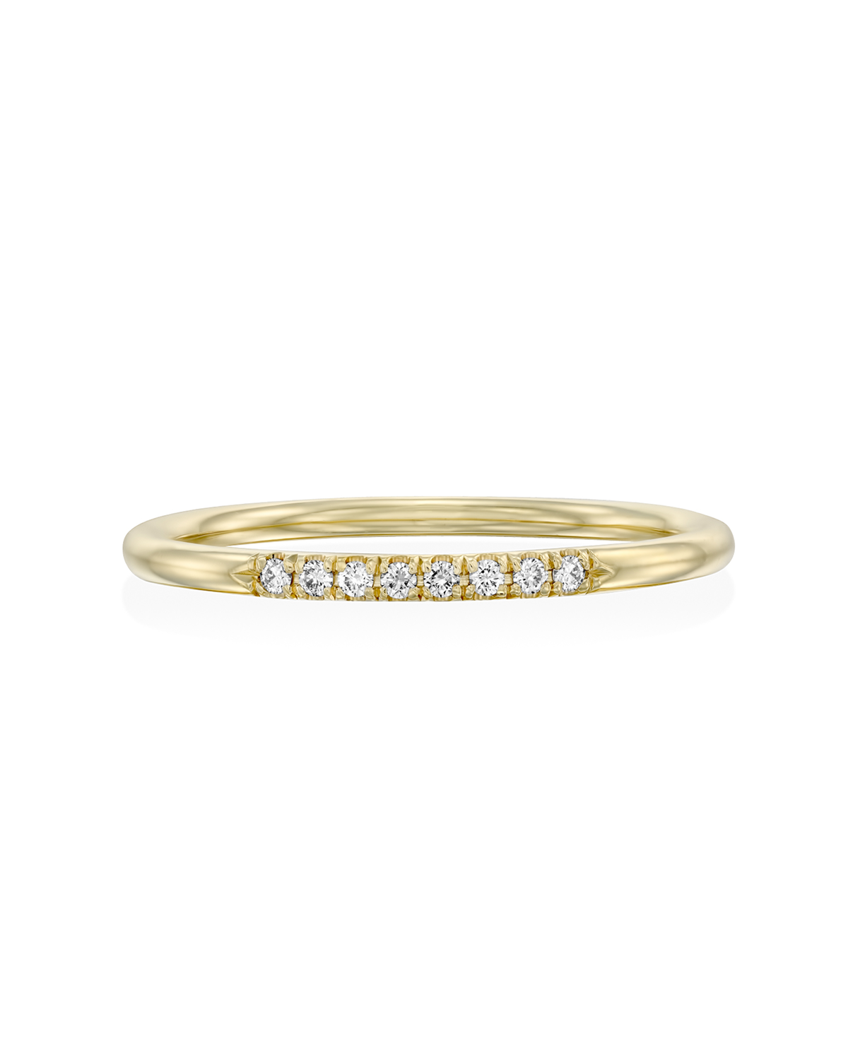 Kelly Ring With White Diamonds