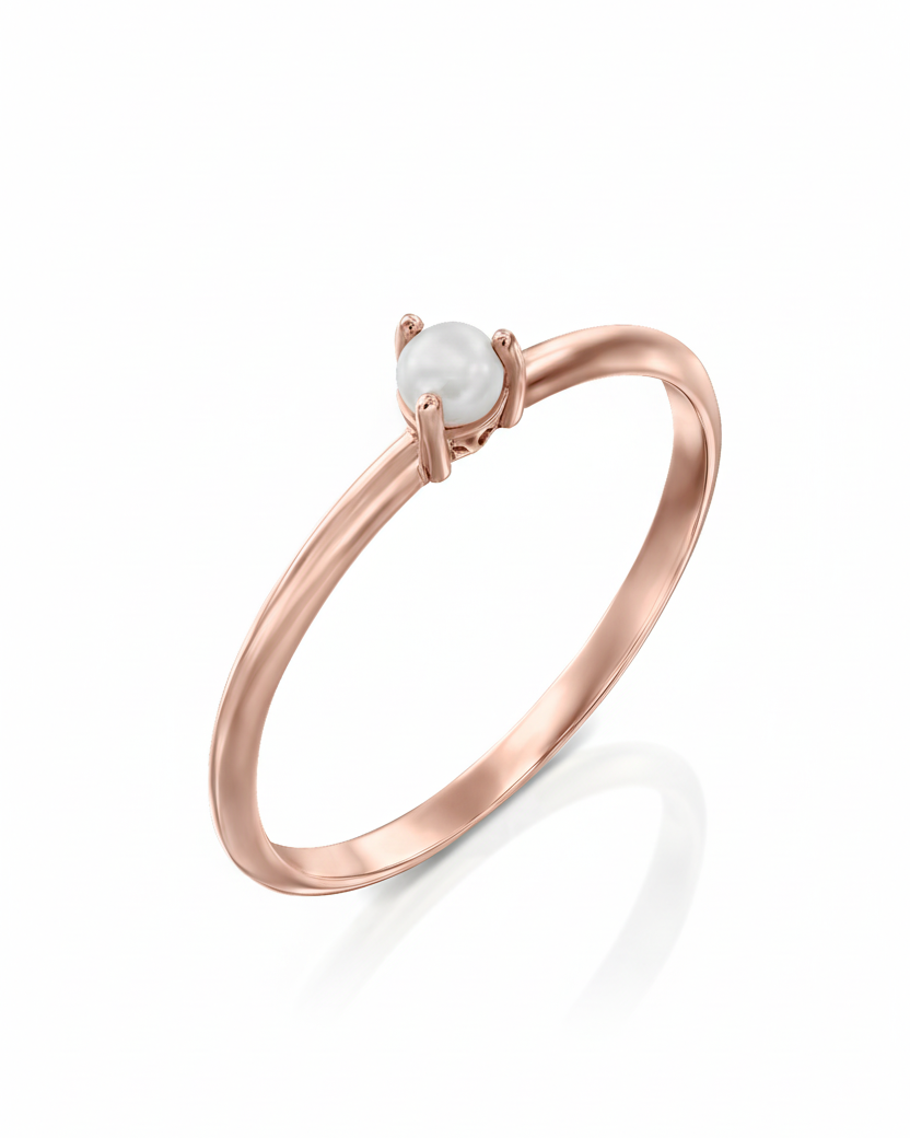 Kahlo Ring With Pearl
