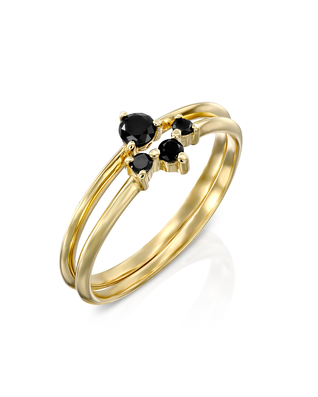Frida Ring Black Diamonds