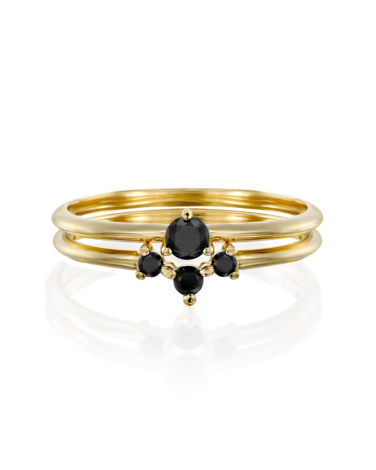Frida Ring Black Diamonds