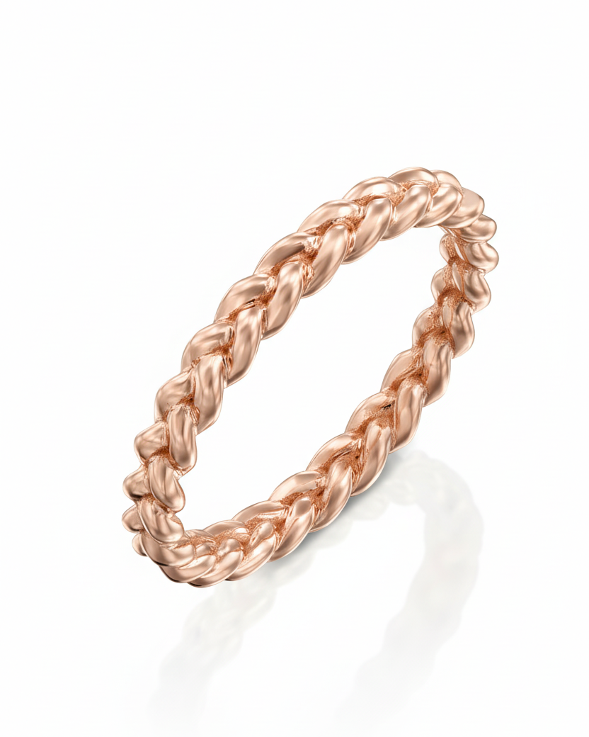 Braided Gold Ring