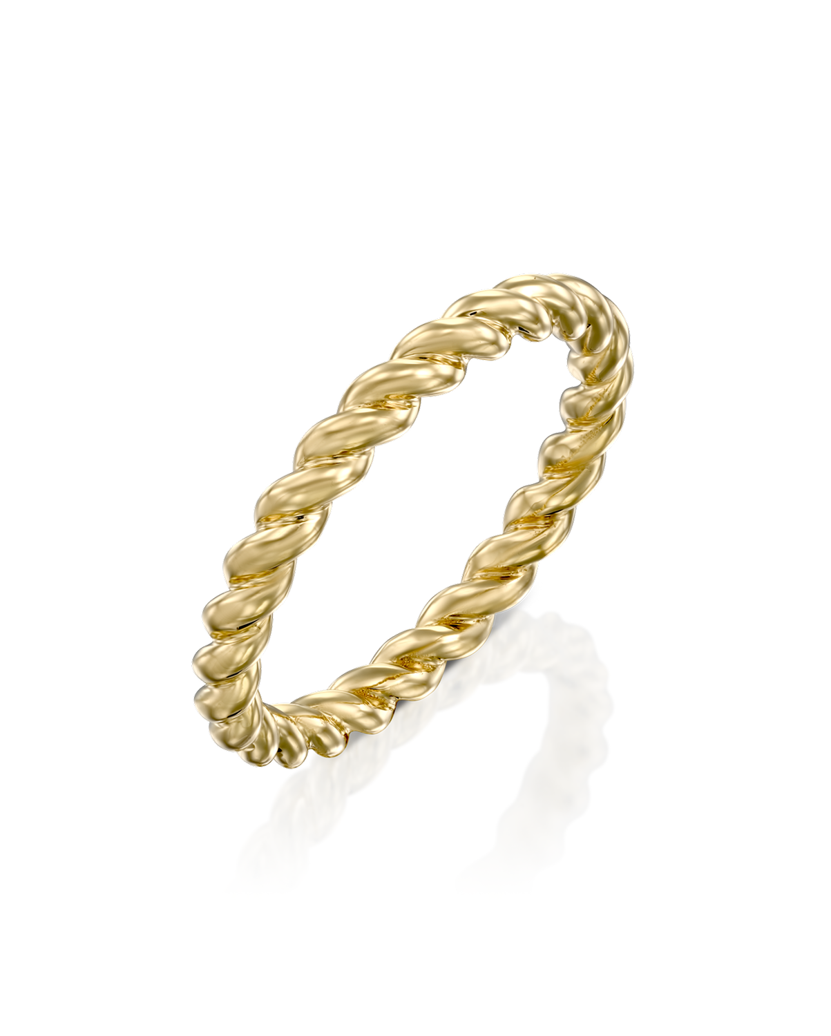 Rope Gold Ring