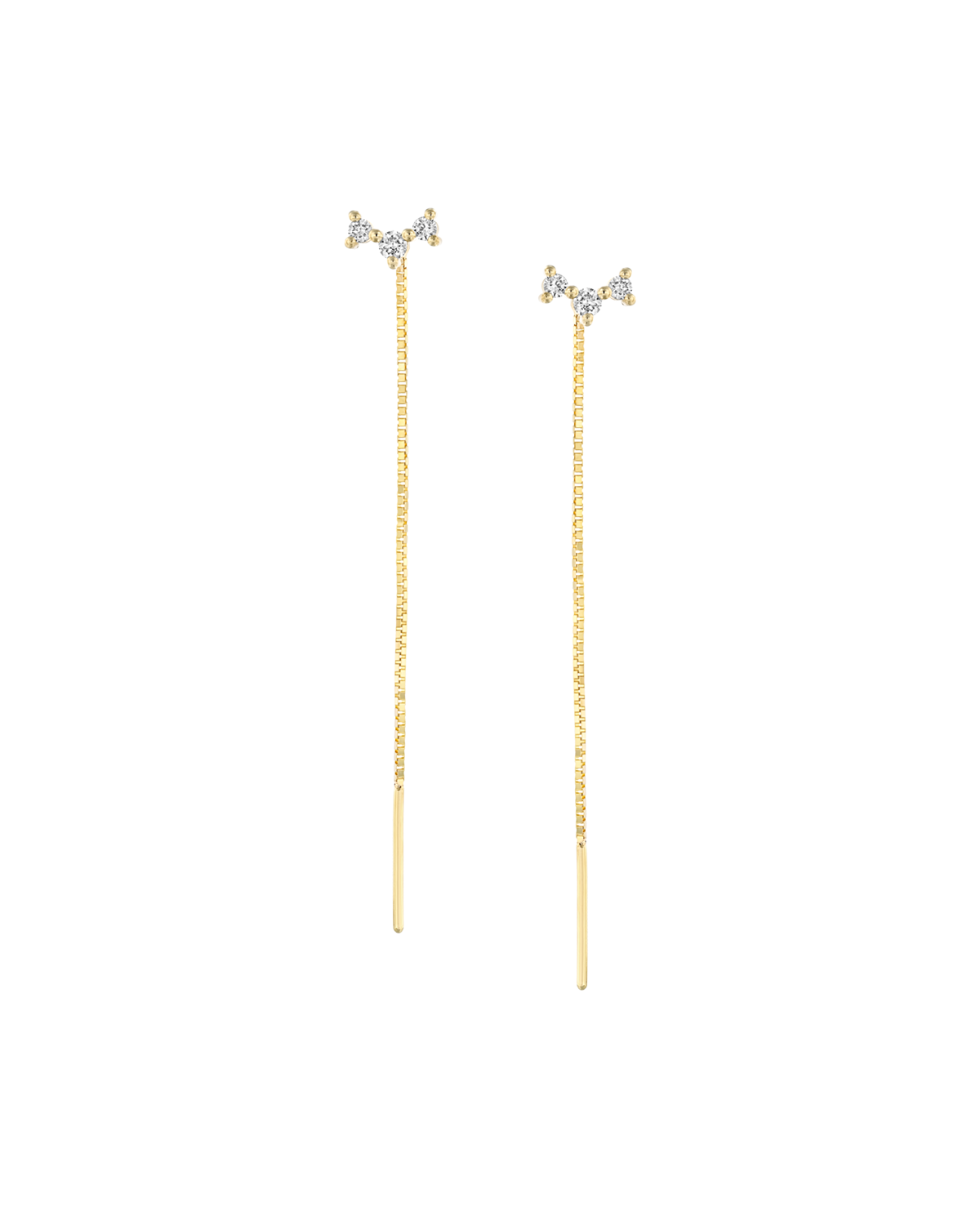 Frida Noni White Diamond Earring