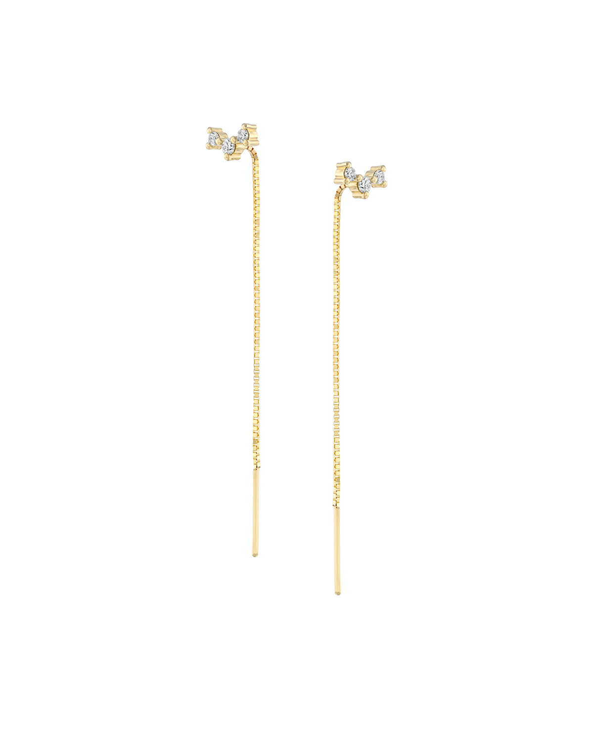 Frida Noni White Diamond Earring