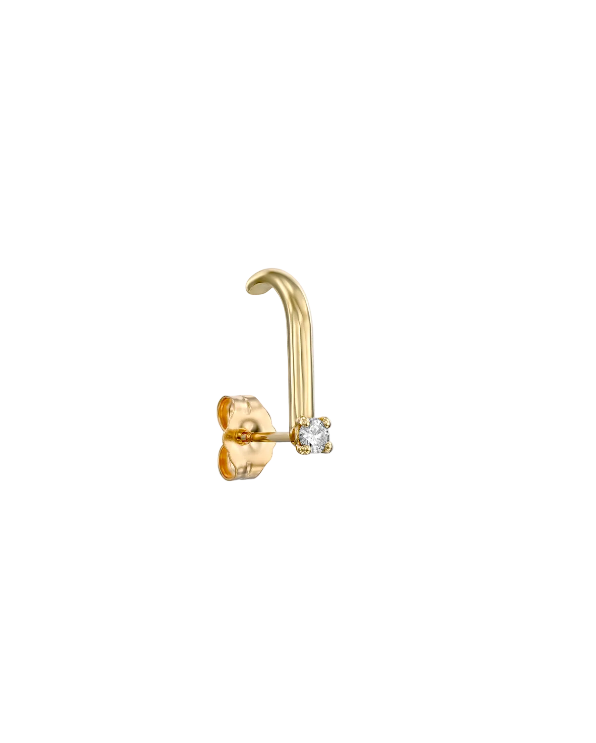Earring 14 - White Diamond