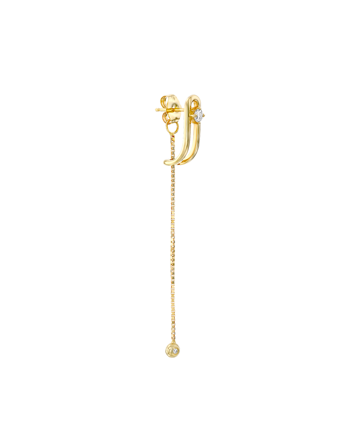 Earring 12 - White Diamonds