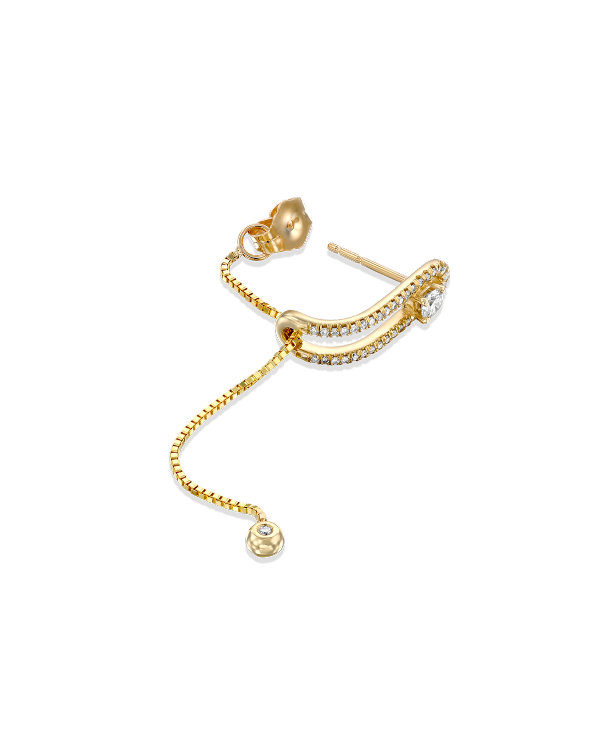 Earring 11 - White Diamonds