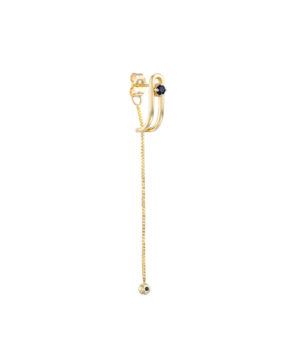 Earring 12 - Sapphire