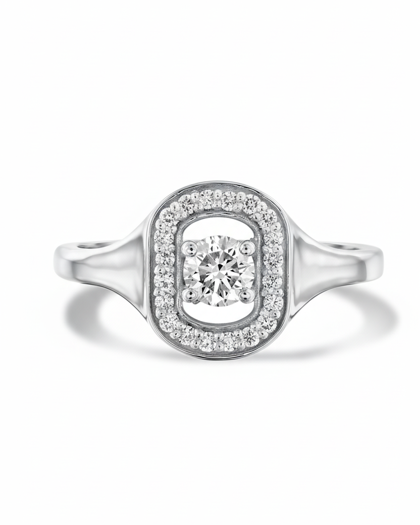 Ring 05 - White Diamonds