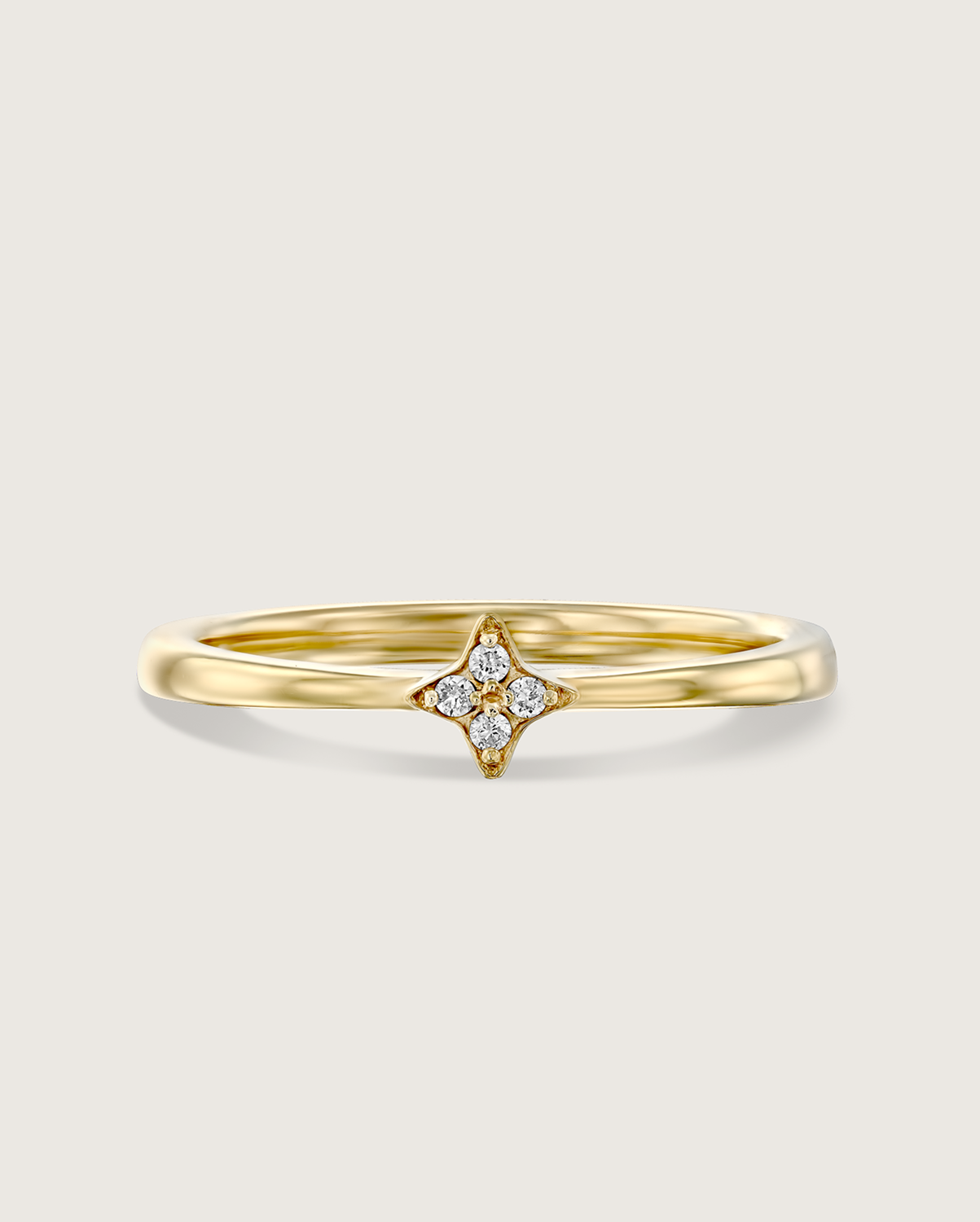 Mars Ring With White Diamonds