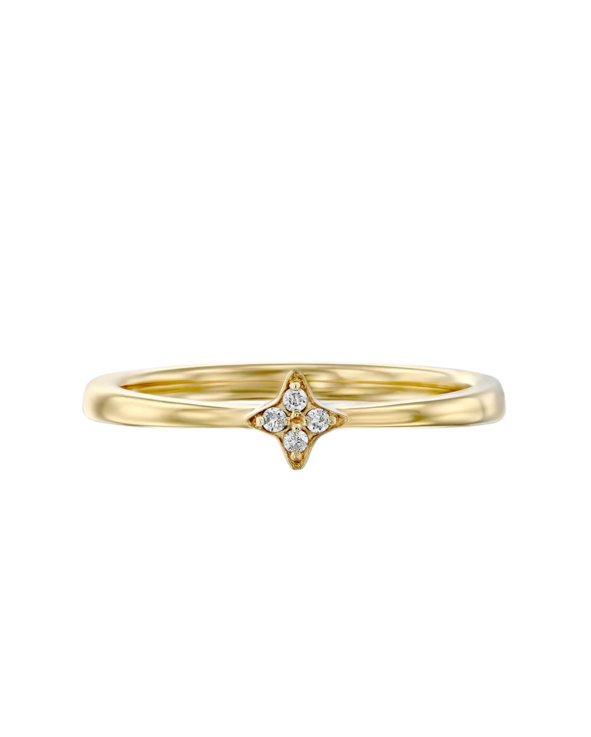 Mars Ring With White Diamonds