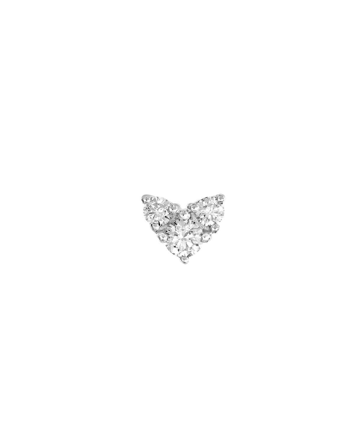 Tatiana Gold Earring White Diamonds