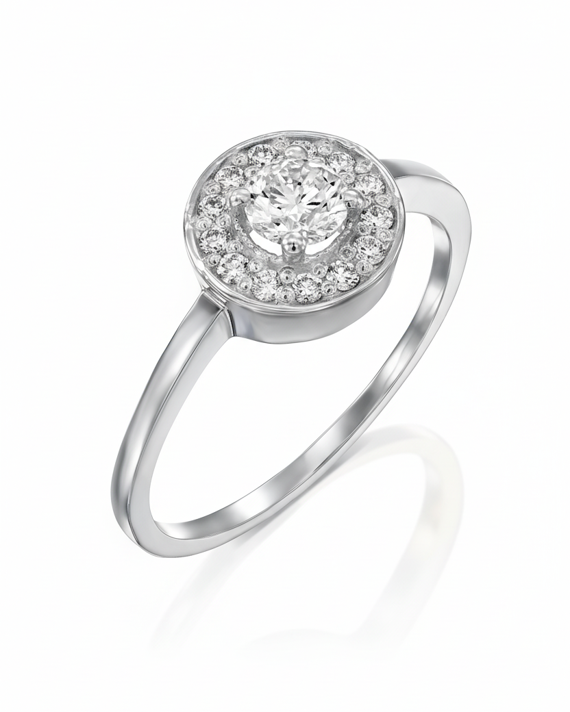 Bianca Gold Ring Diamonds