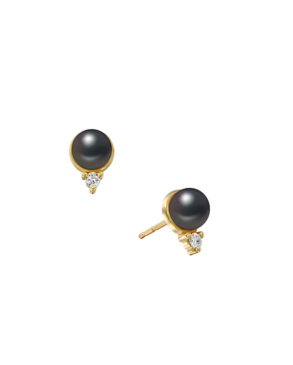 Scarlett Earring black pearl