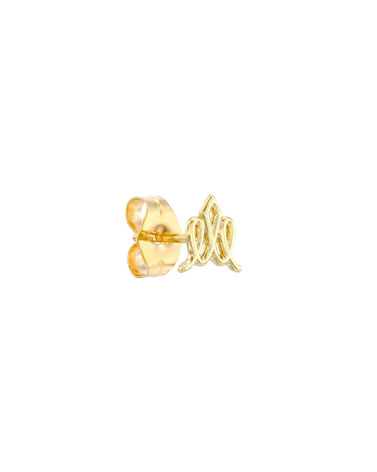Small Crown Earring