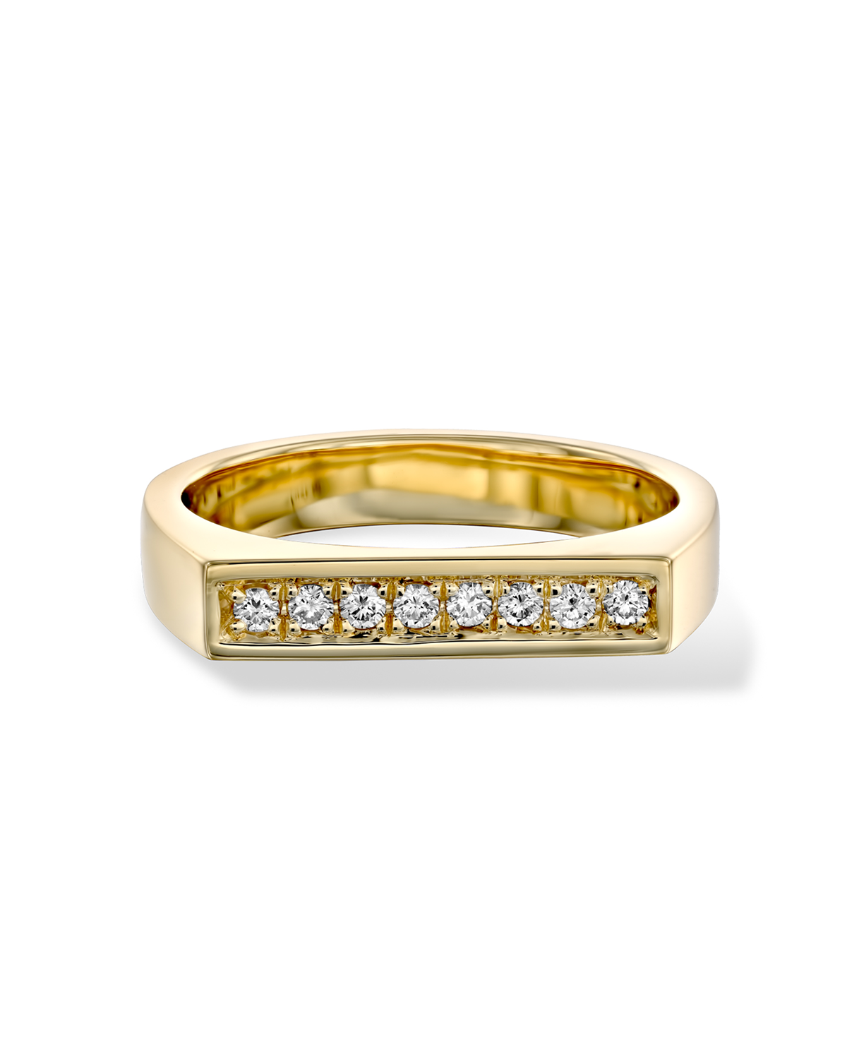 Charlotte White Gold Ring White Diamonds