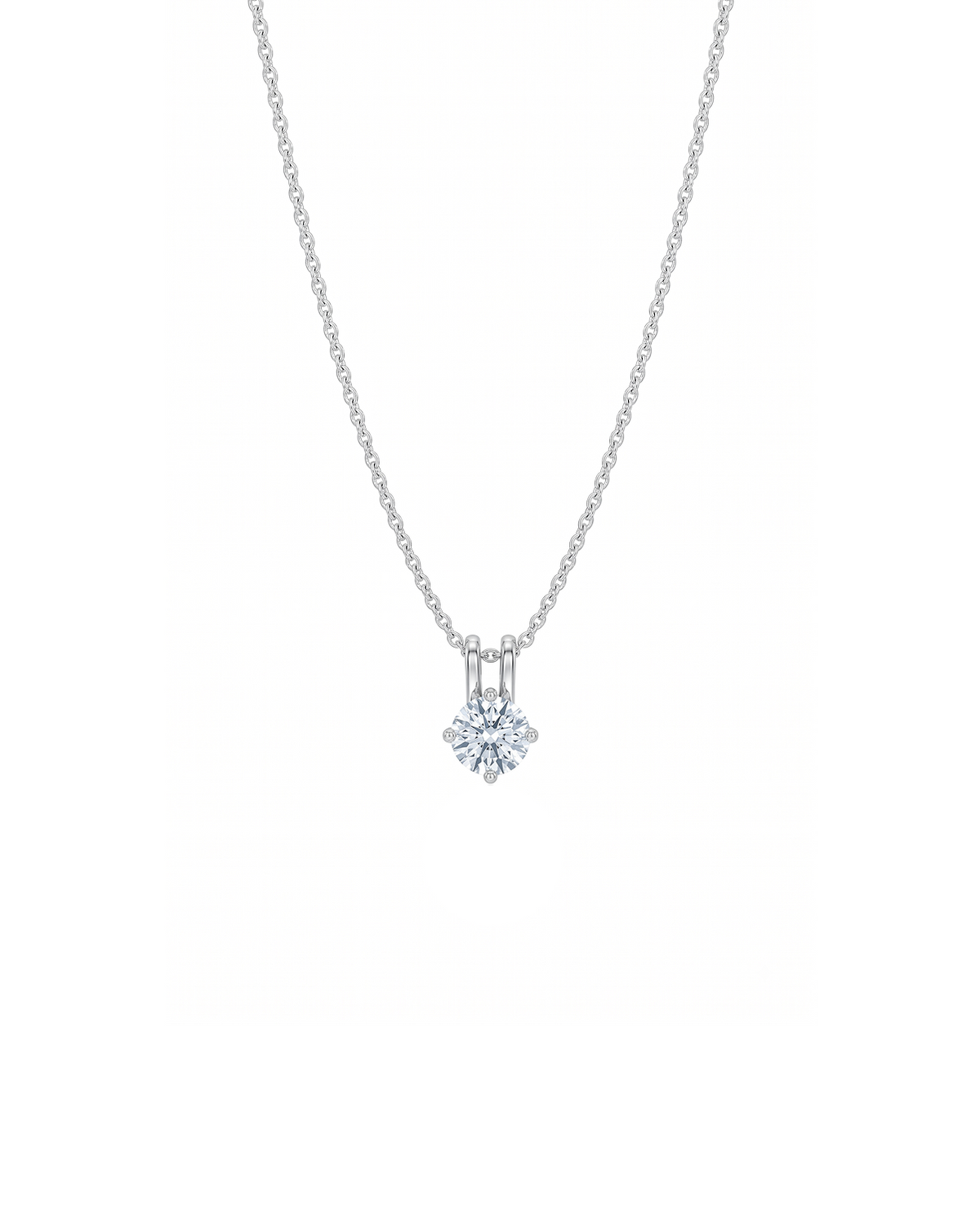 Necklace 18 - White Diamond