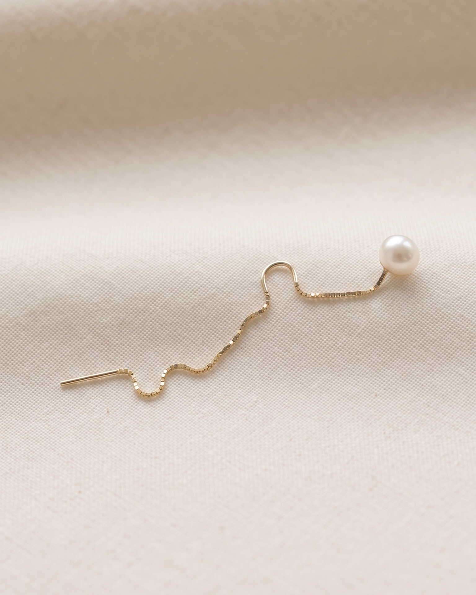 Bella Earring With Pearls Horseshoe