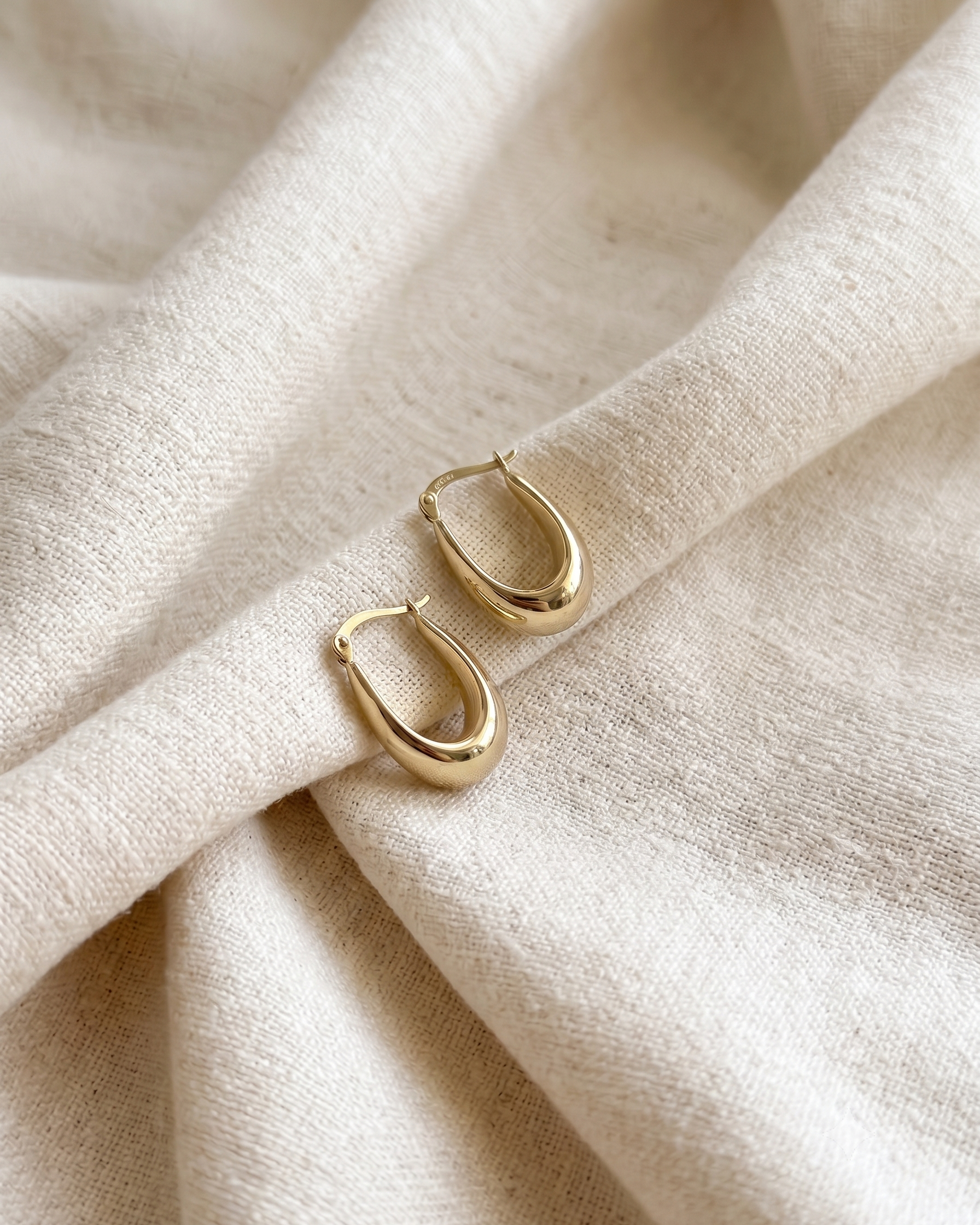 Candice gold hoop earrings