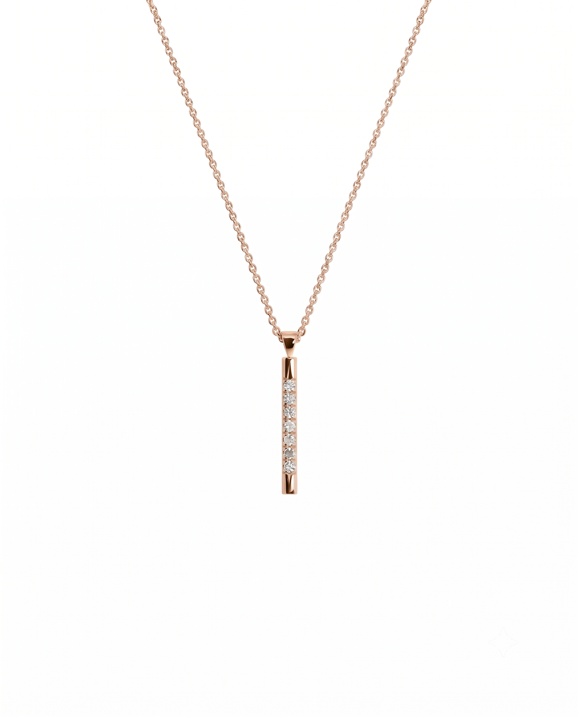 Claire Necklace white Diamonds