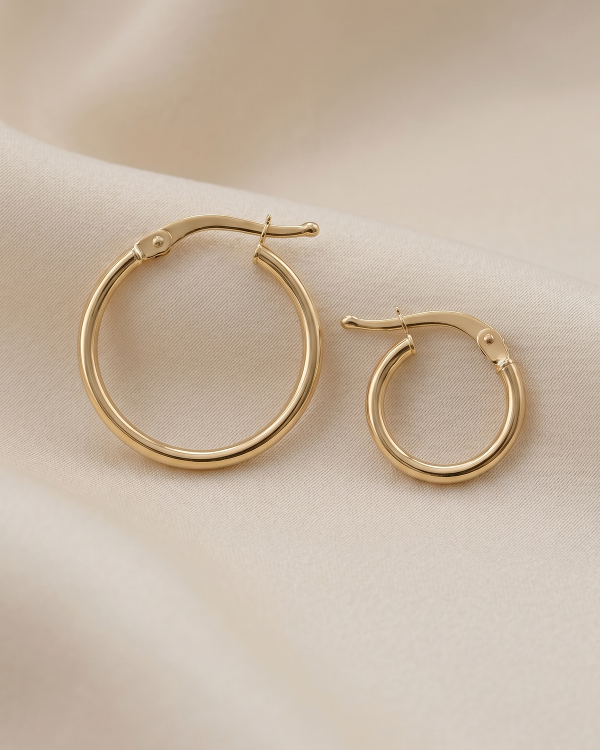 Whitney Gold Hoop Earring