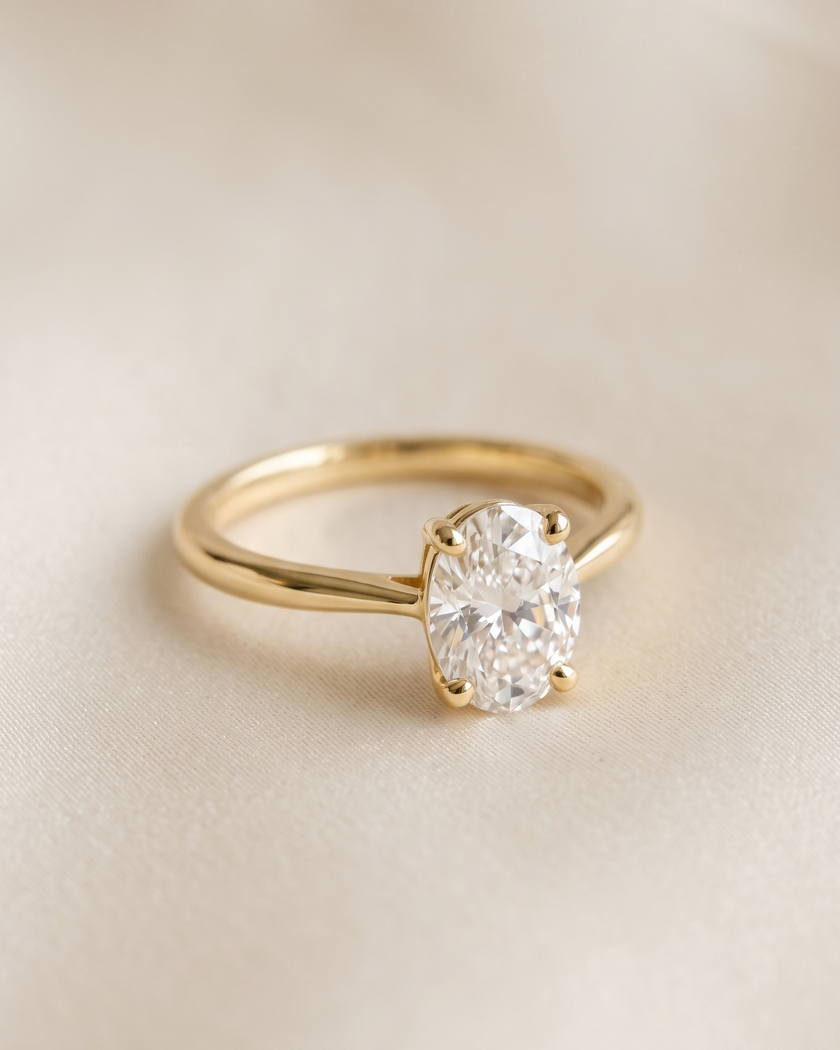 Garland Ring lab diamond